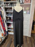 Torrid Black Lace Trim Maxi Dress – Size 2 (2X)- NWT