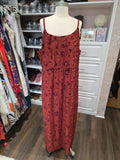 Torrid Rust Red Textured Maxi Dress – Size 2 (2X)