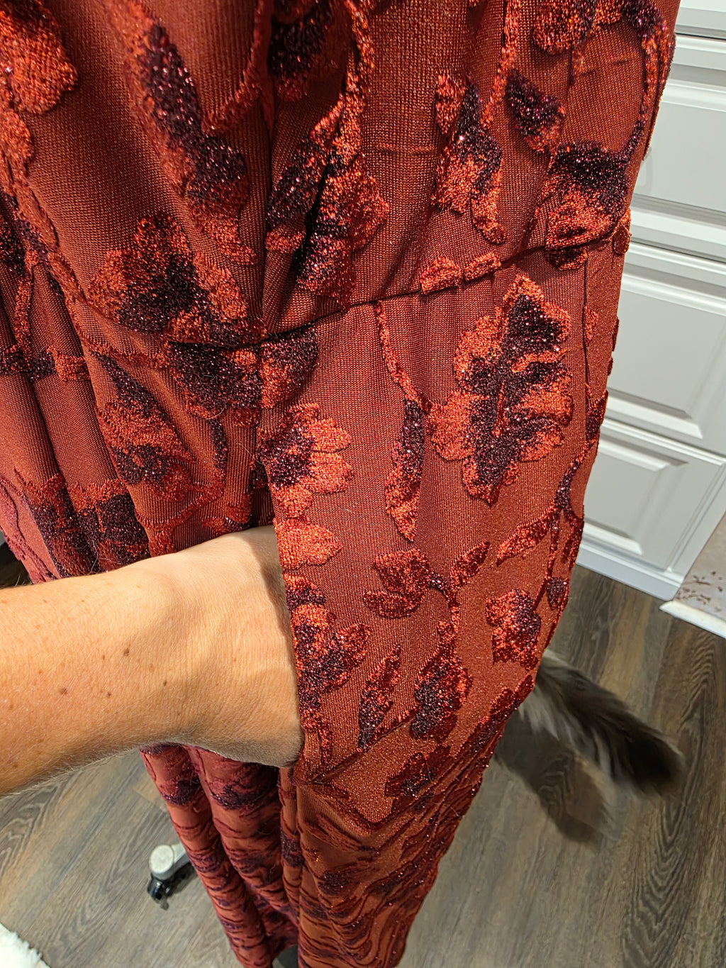 Torrid Rust Red Textured Maxi Dress – Size 2 (2X)